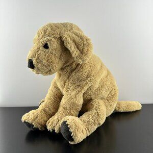 IKEA Gosig Golden Retriever Dog Plush Puppy Lovey Floppy Yellow Lab 15”